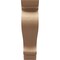 Ekena Millwork 6"W x 24"D x 24"H Thin Scroll Rough Cedar Woodgrain TimberThane Corbel, Primed Tan CORUR06X24X24SCRRCPR - alternate 5